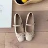 Sapatos femininos estilo balé com aumento de altura, nova coleção outono-verão 2026, deslumbrantes com saias, sapatos Mary Jane, sapatos de festa, mocassins