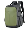 Nova mochila executiva color-block, grande capacidade, expansível, com compartimento para laptop, à prova d'água, resistente ao desgaste, adequada para viagens casuais, unissex