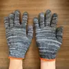 Guantes de Protección Laboral al por Mayor Hilo de Algodón Nylon Guantes Antideslizantes para Reparación de Automóviles, Trabajo en Obra, Trabajo de Mantenimiento, Guantes de Algodón Resistentes al Desgaste con Hilo Blanco