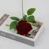 Rosas Artificiales de Terciopelo para Decoraciones de Boda, Flores Falsas, Rosas Búlgaras Transfronterizas, Flores Artificiales para el Día de San Valentín al por Mayor