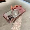 Adecuado para funda de teléfono móvil Apple 17Promax, Nueva funda transparente de gama alta para iPhone16, 15 Galvanizado 13 Gradiente Polvo Brillante