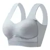 Sutiã Push-Up, Levanta e Firma os Seios Laterais, Sem Aro, Camisola com Suporte Push-Up, Roupa Íntima Feminina Simples e Versátil com Costas Bonitas