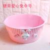 Lavabo pequeño de plástico para niños, ideal para lavar verduras, lavar la ropa, lavar el dormitorio de bebés y estudiantes, para mujeres.