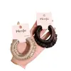 Diadema Plisada de Alta Elasticidad y Durabilidad para Mujer, Cuerda para el Cabello de Satén Fresca que No Daña el Cabello, Goma para Coleta Alta Personalizable
