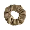 Scrunchies de Cetim Mais Vendidos Transfronteiriços em 70 Cores Sólidas, Elásticos de Cabelo de Alta Elasticidade para Mulheres, Acessórios de Cabelo Atacado