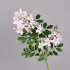 Flor de Sophora Artificial, Flor Falsa para Decoración del Hogar, Flor Decorativa, Decoración Suave, Arreglo Floral, Flor de Seda, Flor de Tallo Único, Adorno Floral para Paisajismo