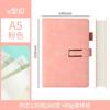 Caderno com Fivela A5 Negócios Escritório Caderno A5 Caderno de Escritório Bloco de Notas Caderno de Pele de Ovelha Personalização