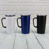 Nuevo Estilo Interior de Plástico Exterior de Acero Vaso para Coche de Gran Capacidad 20 oz Vaso para Cerveza Taza para Café Camping al Aire Libre Vaso Portátil para Beber