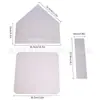 Placa Base de Béisbol Softbol Set de 5 Piezas, Almohadillas de Base, Placa del Lanzador, Equipo de Campo de Béisbol, Almohadillas de Base Impermeables de Goma