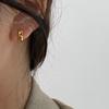 Pendientes G diseño de moda para mujer alto sentido cuerno articulación de bambú hebilla de oreja pendiente pequeño para la oreja pendientes 2022 nueva moda F5-7