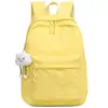 Mochila Casual Versátil Transfronteiriça, Aparência Sofisticada, Estilo Japonês, Bolsa Escolar de Grande Capacidade para Alunos do Ensino Fundamental II e Médio, Mochila Leve para Viagem