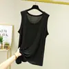 Colete de modal masculino para corrida com barreiras tamanho plus size sem mangas camisa de base para o verão uso solto undershirt de pai de meia-idade atacado