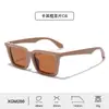 Gafas de Sol Cuadradas Clásicas Nuevas Unisex Tendencia de Moda Lente de PC Gafas de Sol de Alta Definición para Exteriores y Viajes Diarios UV400