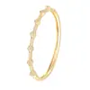 Pulseira de zircônia de nicho transfronteiriça para mulheres, versátil para o trajeto, joia da moda diária, venda direta do fabricante