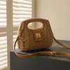 Bolso de paja estilo nuevo 2026, moderno y a la moda, bolso cuadrado pequeño con diseño de empalme, bolso de playa estilo vacación en la playa, bolso para teléfono