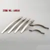 Mango de aleación de aluminio fundido a presión, tirador para puerta de cajón de gabinete, estilo simple de exportación, accesorios de ferretería 16318