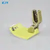 Pé calcador de plástico Teflon T9-S ajustável para máquina de costura reta de computador, crimpagem de borda, dobra de borda, pé calcador multiuso, acessórios de costura