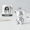 Decoraciones Creativas de Celebridades de Internet, Asas para Tapa de Olla de Oso Violento Electrochapadas en UV, Tazas, Cajas de Dulces, Adornos y Otros Accesorios