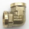 Conector de Cotovelo de Três Vias e Quatro Vias com Rosca Interna e Externa de Fio de Cobre de 4 Pontos Conexões para Tubos de Água de 4 para 3 Vias