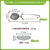 Colador de Té de Acero Inoxidable 304 con Mango de Clip, Cadena Colgante Larga con Forma de Corazón, Drenaje de Té, Oficina, Venta al por Mayor, Entrega 48H