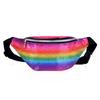 Nova Bolsa de Cintura a Laser Transfronteiriça para Uso Externo para Mulheres, Bolsa de Peito Colorida Multifuncional para Mulheres, Bolsa Transversal, Atacado de Fabricante Bolsa de Ombro Único para Mulheres