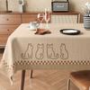 Mantel Impermeable y a Prueba de Aceite, Mantel Lavable y Resistente al Calor para Mesa de Comedor, Nuevo Modelo 2025, Cubierta de Mesa de Café de Lujo Ligero de Gama Alta
