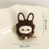 Broche de conejo bordado de felpa original Lipo, accesorio DIY, muñeca linda, colgante para bolso, decoración de pinza para el pelo