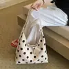 Bolso Bandolera de Lunares Estilo Nuevo Relajado 2026 para Mujer, Bolso Tote Casual de Moda de Gran Capacidad, Bolso de Hombro para Viajes Diarios