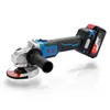 Amoladora Angular Recargable Sin Escobillas Dongcheng 20V Dcsm03-100H2 Máquina Multifuncional para Cortar, Lijar y Pulir