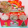 Juguete squishy de reno navideño de gelatina inflada colorida transfronterizo, juguete festivo de dibujos animados con purpurina para aliviar el estrés, venta al por mayor