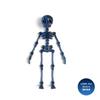Impressão 3D Enfeites Sr. Caveira Esqueleto Deformação Mãos Móveis Brinquedos Artesanato para Presente Brinquedos Divertidos da Moda