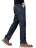 Roupa Masculina Fengshe / Coleção Primavera e Outono 2026 Jeans Reto de Corte Amplo Moda Versátil Calças Longas Sem Passar Roupa de Negócios