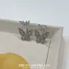 "Mariposa de Oreja" Mariposa de Hada Brillante Ear Cuff Sin Perforación Pendientes para Mujer, Lujo Ligero Elegante Accesorio de Oreja de Gama Alta