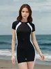Traje de Baño Enterizo Deportivo para Mujer Profesional Conservador Nuevo Traje de Baño para Aguas Termales Manga Larga y Corta Traje de Baño para Adultos Mujeres Venta al por Mayor