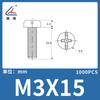 Tornillos Lianyang de Nylon con Cabeza Redonda Phillips M3-M8 Tornillos de Cabeza Plana Phillips Pernos Plásticos Aislados Fabricante