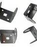 Acessórios para Guarda-Corpo de Ferro Conectores de Aço Zincado Grampos em U Pacote de 2kg Grampos Grampos Triplos Grampos de Fixação para Corrimão de Tubo Quadrado