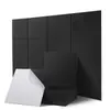 Tablero Insonorizante Fibra de Poliéster Tablero Absorbente de Sonido Tablero de Fieltro Pegatina de Pared Cuadrada Autoadhesiva 30*30cm Tablero de Fieltro para Guardería