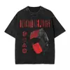 Camiseta Impresa con Diseño Termoadhesivo Lavable, Estilo 21 Pilots, Camiseta de Algodón Oversize Unisex Estilo Harajuku con Mangas Cortas, Camiseta sin Mangas