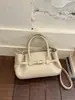 Bolso de mano de diseño de nicho transfronterizo, simple, a la moda, para mujer, estilo coreano vintage, color liso, elegante, para el trabajo, de hombro y cruzado