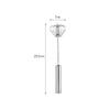 Batidor de huevos semiautomático acero inoxidable batidor de crema dispensador manual batidora de huevos batidor de huevos herramienta para hornear lote