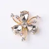 Nuevos Accesorios de Flor Dulce Incrustados con Diamantes Accesorios para el Cabello DIY Accesorios de Broche Elegantes Accesorios para el Cabello de Novia Pasador Aleación Hecho a Mano