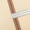 Adorno de Encaje No Elástico de 3 cm, Accesorios de Doble Cara para Ropa, Encaje para Bordes, Encaje para Cortinas, Cinta, Pétalos, Esta Prenda