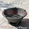 Fogão a Carvão de Ferro Fundido, Fogão Tradicional a Lenha para Aquecimento Interno, Lareira de Ferro Fundido para Fazer Chá, Queimar Carvão, Cozinhar Chá e Ferver Sopa