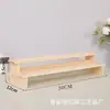 Prateleira de Exposição de Madeira Maciça Pura Prateleira de Armazenamento de Mesa Modelo Feito à Mão Brinquedo Caixa Surpresa Boneca Escada para Planta Verde Prateleira para Flores Suculentas