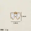 Lindo Colgante de Mariposa de Aceite Combinado con Aleación Accesorios para Joyería DIY Corbata Pequeño Colgante Pulsera Collar Pendientes Accesorios