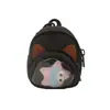 Bolsa Transparente Estilo Japonés Suave y Linda Chica Anime Versátil Orejas de Gato Lindas Nylon Ligero Bolsa para Auriculares y Pintalabios