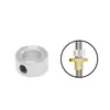 Anillo de fijación de tornillo T8 Anillo de bloqueo diámetro interior 8 mm Localizador de tornillo Anillo de tope Collar de bloqueo Acero al carbono Niquelado