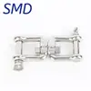 Directo de fábrica acero inoxidable 304 XX anillo giratorio anillo universal eslabón de cadena hebilla grillete de horquilla anillo giratorio
