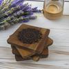 Alfombrilla Aislante Térmico de Madera de Acacia, Salvamanteles para Mesa de Comedor, Salvaplatos Antideslizante, Bonita Alfombrilla para Taza de Té y Bol, Posavasos Cuadrado, Salvamanteles con Logo, Antiescaldado