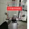 Accesorios para Parasol de Lluvia en Forma de 7 para Vehículos Eléctricos Deflector Engrosado de Alta Definición Cortina de Lluvia Transparente de Cobertura Total Soporte Reforzado con Barra de Acero Tornillos
